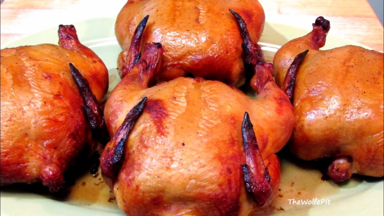 Smoked Cornish Game Hens Simple Basic Smoked Game Hen Recipe The