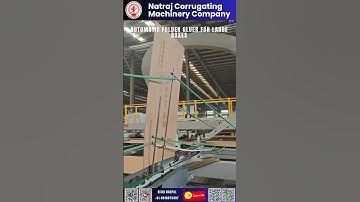 Automatic Folder Gluer for Large Carton Boxes | High-Speed Box Pasting Machine