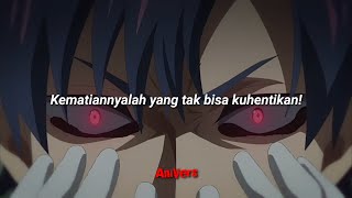 Kematiannya lah yang tidak bisa kuhentikan | kata kata anime sad | story anime | sad anime moment