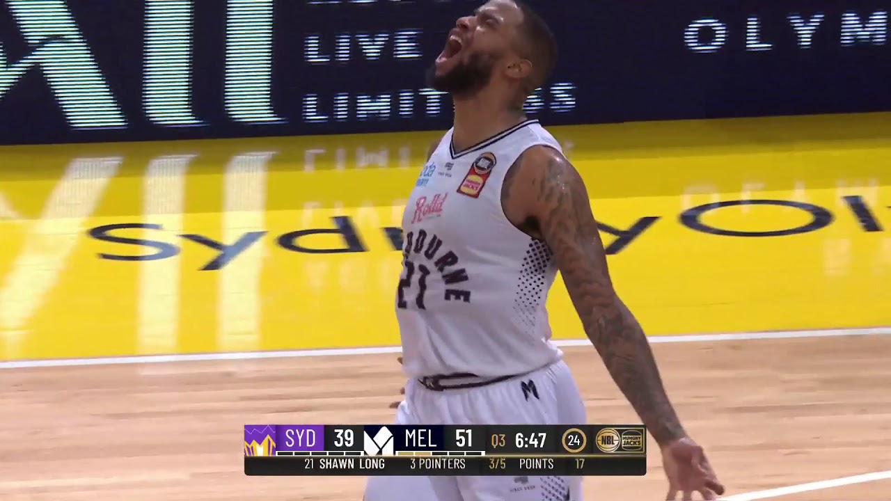 Shawn Long Posts 23 points & 11 rebounds vs. Sydney Kings YouTube