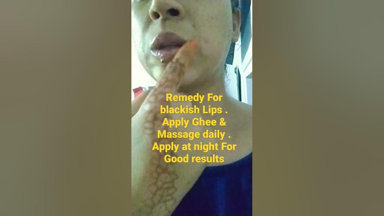 Remedy For Blackish Lips#skincare#shortsvideo - YouTube