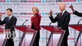 2020 Democratic Debate Smaller Stage, Bigger Clashes