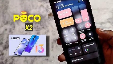 Poco X2 MIUI 13.0.3.0 SGHINXM based on Android 12 - Top Features & Camera Fixed - India Release Date