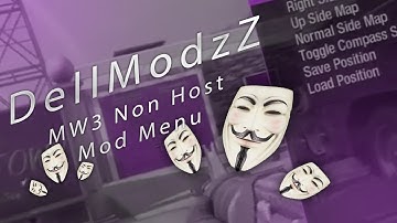 DellModzZ | MW3 Non Host Mod Menu + Download