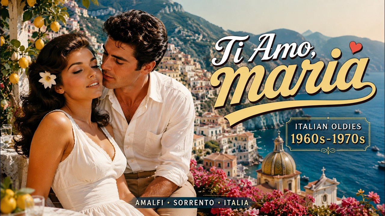 The Summer We Never Forgot ❤️ Ti Amo, Maria - A 1960s Vintage Italian Love Song (Music Video)