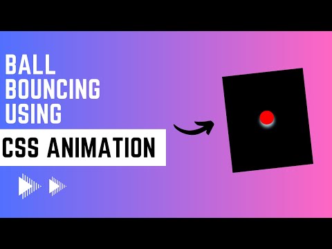 Ball Bouncing Using CSS Animation