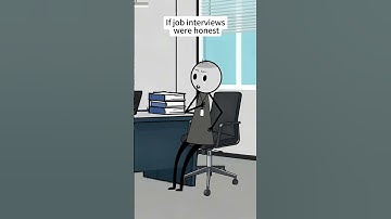 If job interviews were honest #animation #work #worklife #job #fypシ