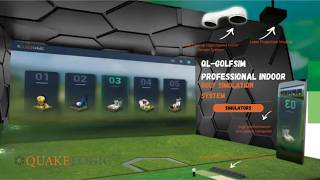 QL-GolfSim Professional Indoor Golf Simulation System