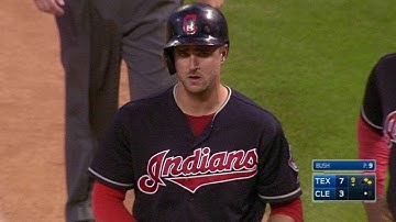 TEX@CLE: Chisenhall rips an RBI single to center