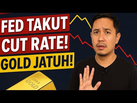 “FED Masih Takut Potong Bunga! Emas Ambruk 3 Hari! Outlook Market Ala OmFaw 🔥”