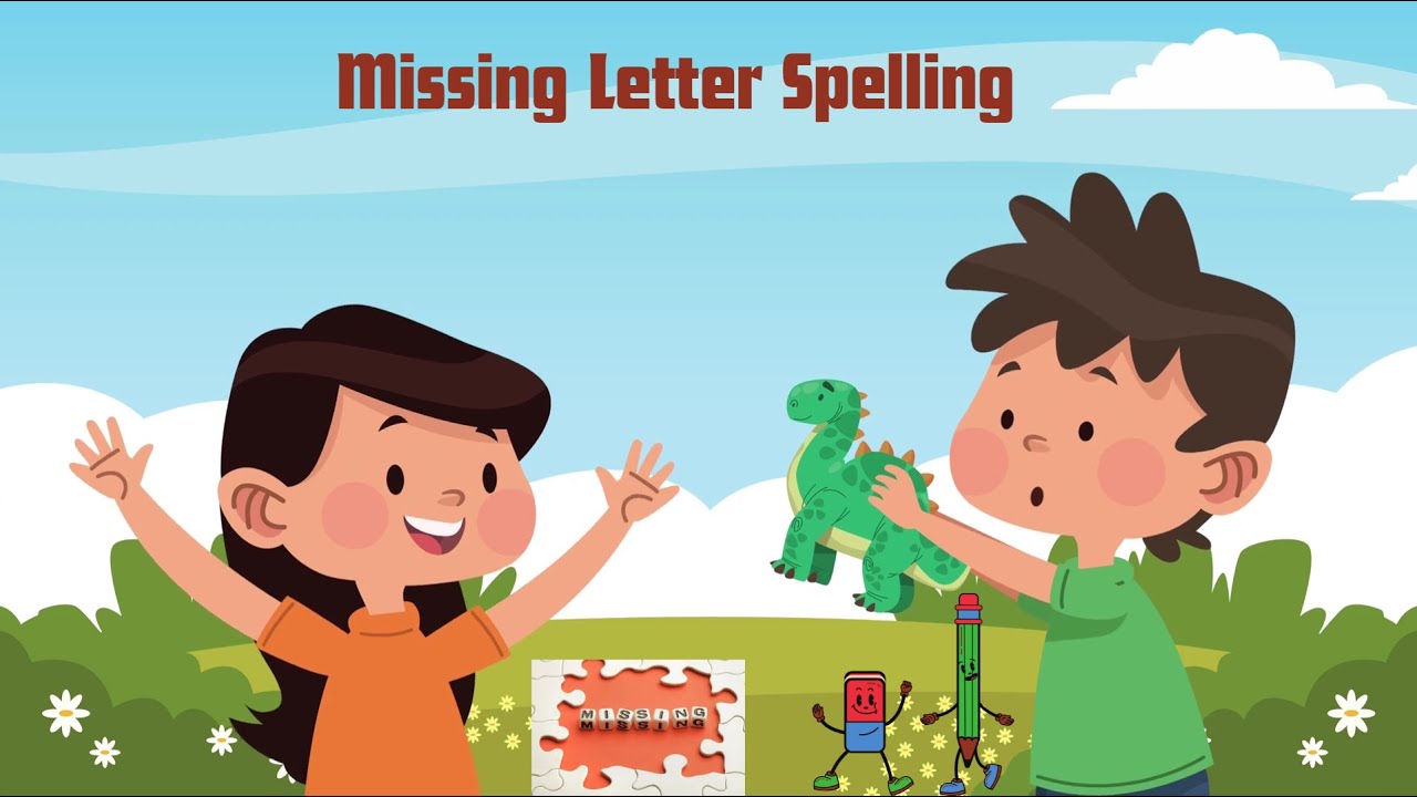 Missing Letter Spelling for Kids! 🎉