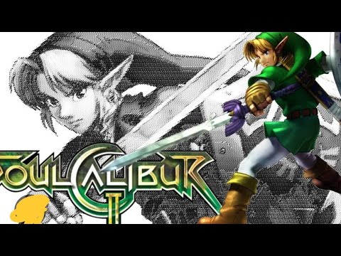 SOUL CALIBUR 2 GAMECUBE - LINK ARCADE MODE GAMEPLAY 1 [THE HERO OF TIME ...