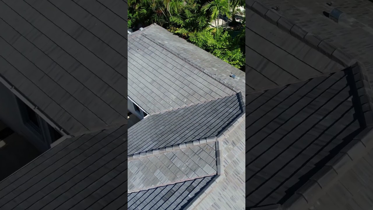 Flat Tile Roof Installation - Miami, FL