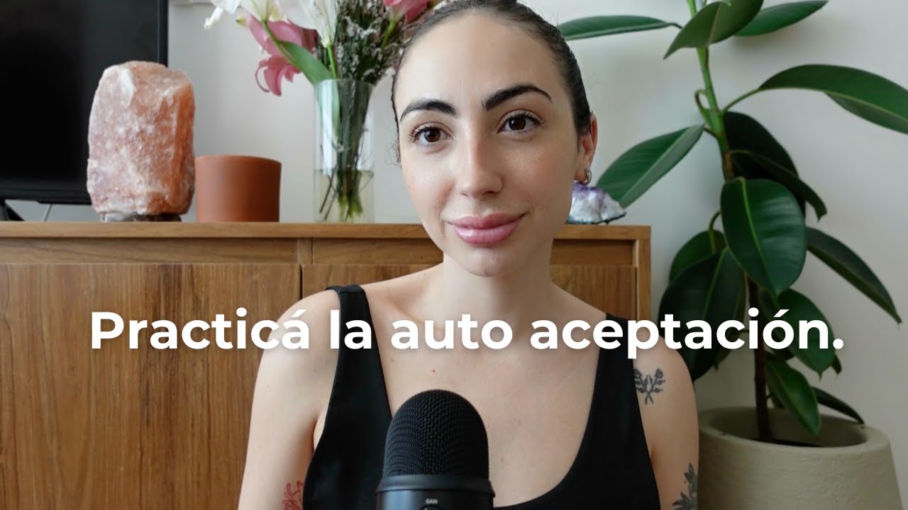 Dejá de rechazarte a vos misma