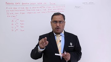 I-Node GATE Problem 2