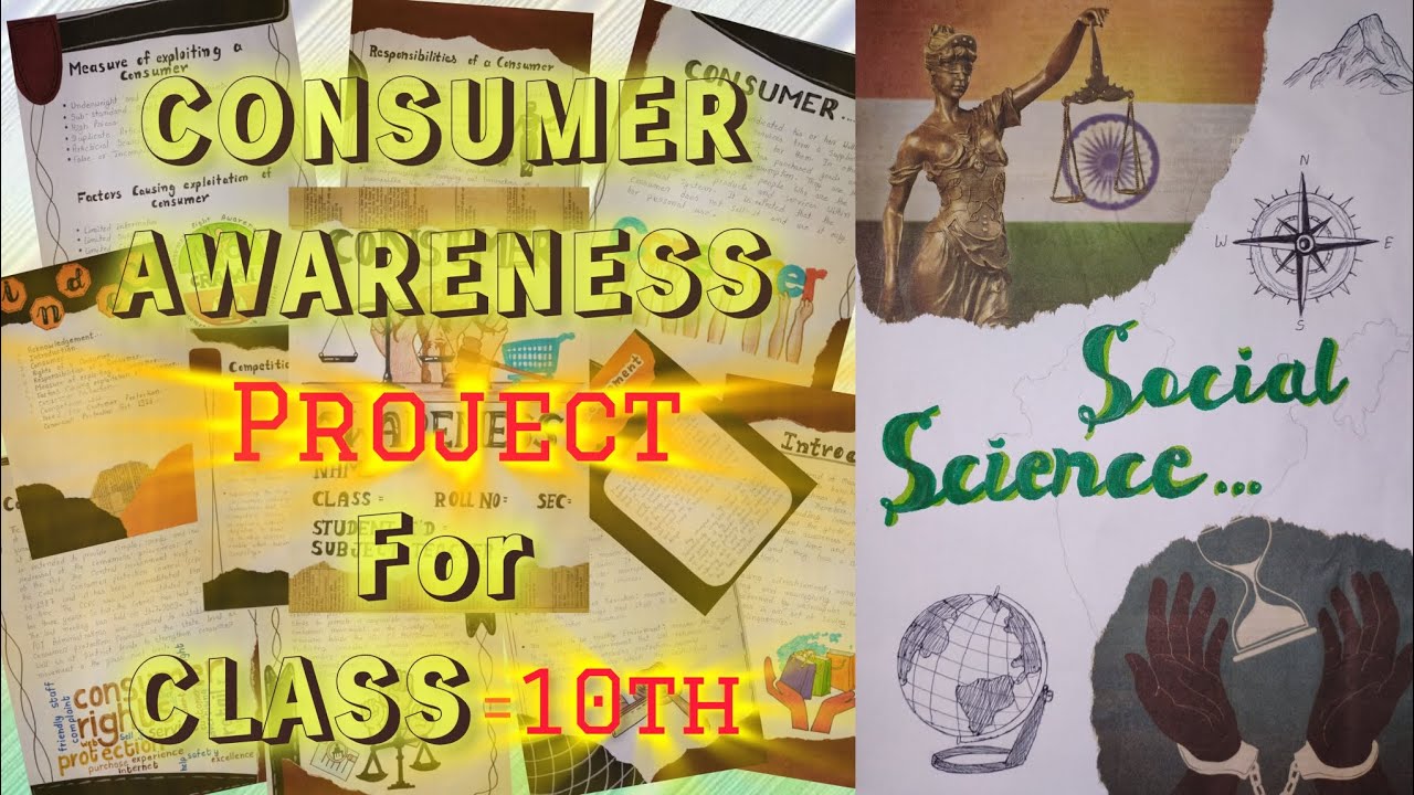 Consumer Awareness Project for Class 10th || Project on Consumer Awareness Class 10th | Class 10th ✨
