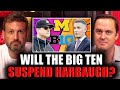 MICHIGAN Goes On The Defensive! BIG TEN SUSPENDING HARBAUGH?!? | OutKick Hot Mic