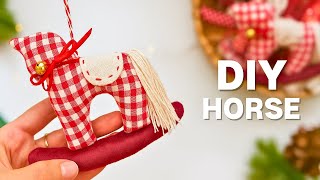 Rocking Horse Plush Toy Diy Sewing Tutorial Free Pattern Year Of The Horse 2026