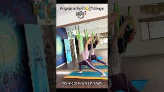 Sun Salutation | Ashtanga Surya Namaskar B🧘♀️ #AshtangaYogaFlow #suryanamaskar #YogaReels#shorts
