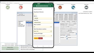 Material Traceability in Tekla EPM
