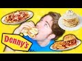 TASTING DENNYS FOOD