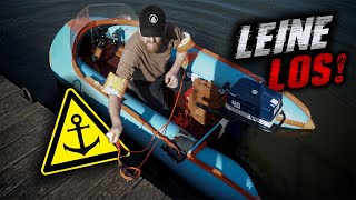 HAT SICH DIE MÜHE GELOHNT?  SCHLAUCHBOOT mit 4PS AM FLUSS TESTEN! #007