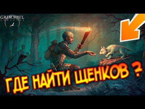 Нашел щенка ! Где можно найти щенка ? Все способы получения ! grim soul : dark fantasy survival