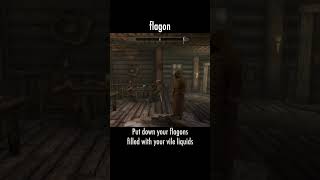 flagon — The Elder Scrolls V: Skyrim dialogue scene