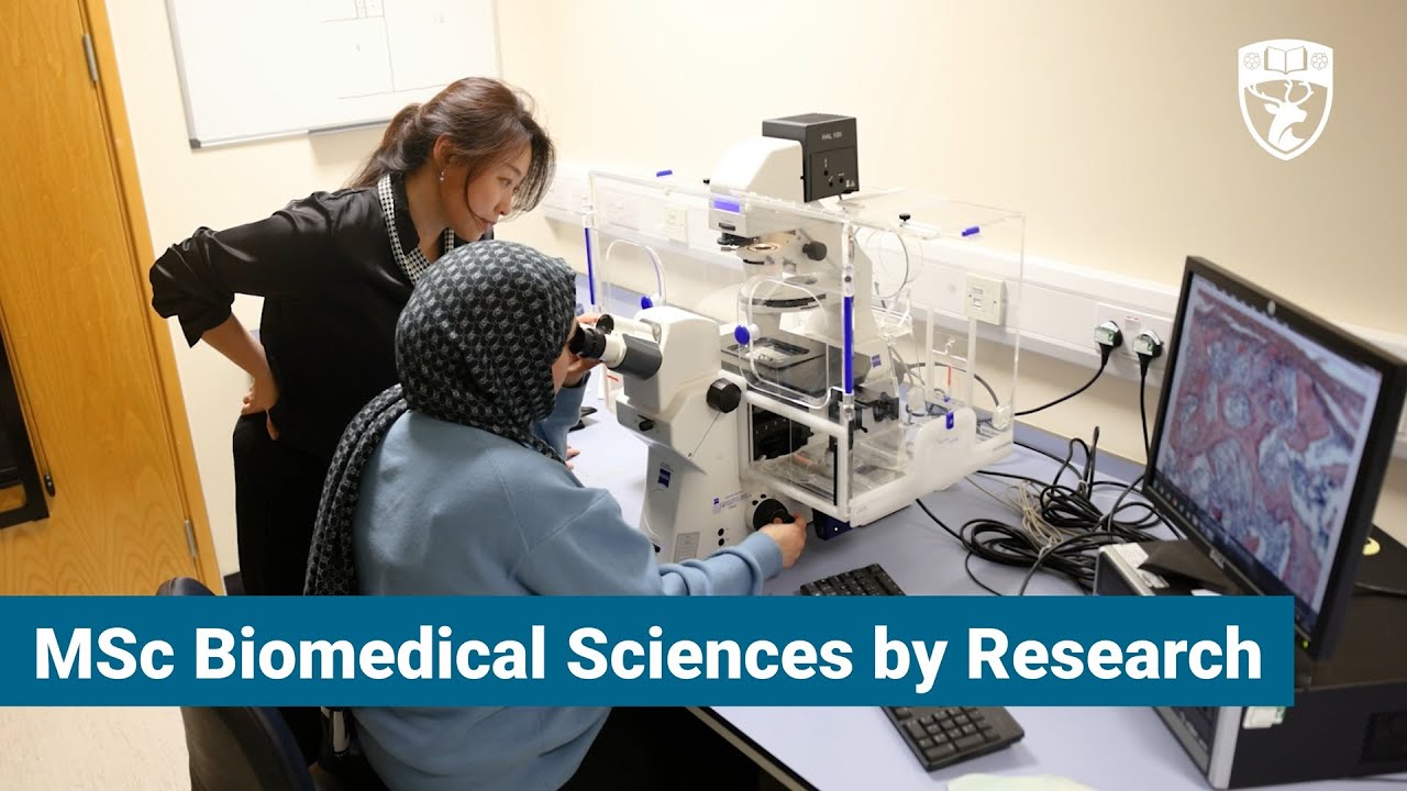 Studying MSc Biomedical Sciences by Research at the University of ...