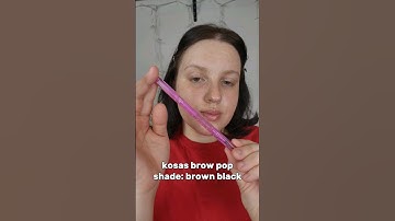 kosas brows #kosas #shorts #makeupshorts #makeup #browroutine