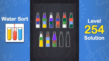 Water Sort Puzzle Solution - Level 254