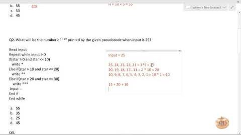 Infosys Recruitment Test Pseudo Coding Questions Solved | Inheritence Question | 28th September 2020