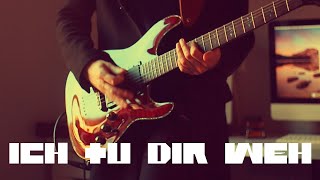 Video thumbnail of "Rammstein - Ich Tu Dir Weh (Live) - Guitar cover by Robert Uludag/Commander Fordo"