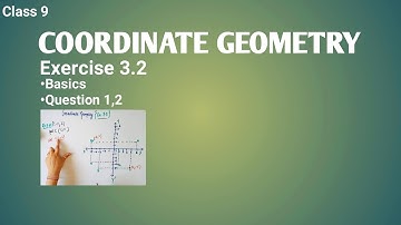 Coordinate Geometry Class 9 Ex 3.2 Q1,Q2