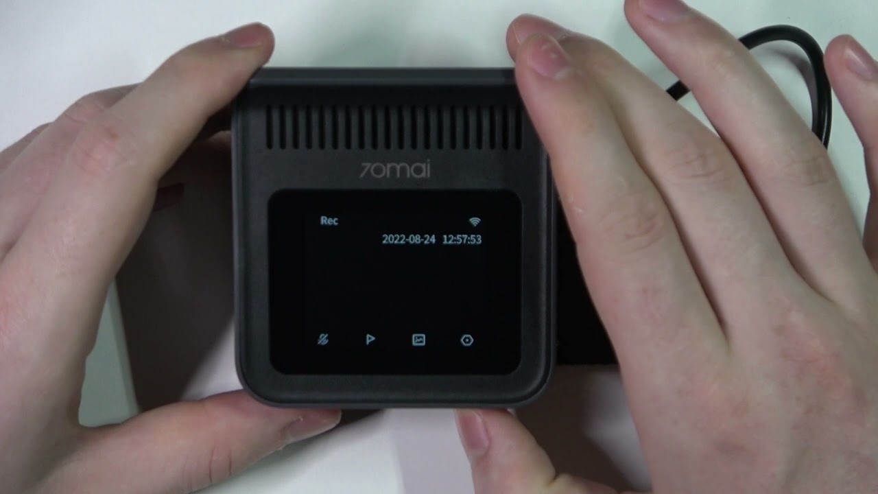 70Mai Dash Cam A400 How To Mute & Unmute Camera Speaker YouTube