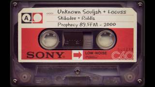 Download Lagu Unknown Souljah \u0026 Locuss with Skibadee \u0026 Riddla - Prophecy 89.5FM - 2000 MP3 Download Lagu Unknown Souljah \u0026 Locuss with Skibadee \u0026 Riddla - Prophecy 89.5FM - 2000 MP3
