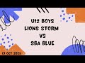 SPBL S2 2025 - U12B LIONS STORM VS SBA BLUE (19 Oct 2025) - 3rd Qtr