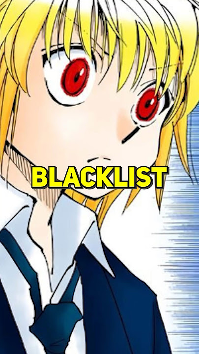 The Blacklist Hunters Are CRAZY 😨 #hunterxhunter #animeanxiety