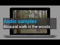 Binaural recording with ZYLIA ZM-1 - Walk in the woods - episode 3