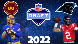 2022 NFL Mock Draft | Full First Round (Picks 1-32)