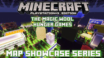 PS3 Minecraft Map Showcase: Episode 29: The Magic Wool Hunger Games