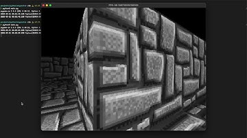 Texture-mapped Raycaster using Python and Pygame