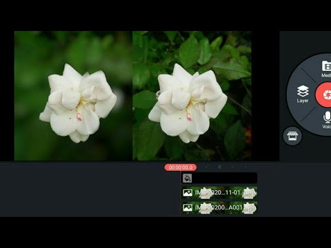 how to make split screen of two videos using kinemaster malayalam