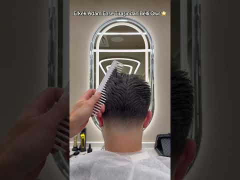 Sıfırlama fade ense tıraşı nasıl yapılır ? #kadiralkan #shorts