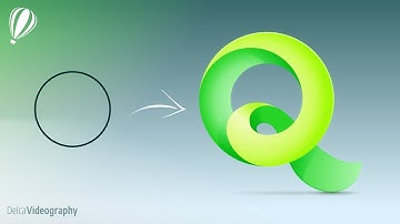 🔥 CorelDRAW KEY Techniques for Beginners & Experts ▶ LOGO TUTORIAL | DelcaVideography