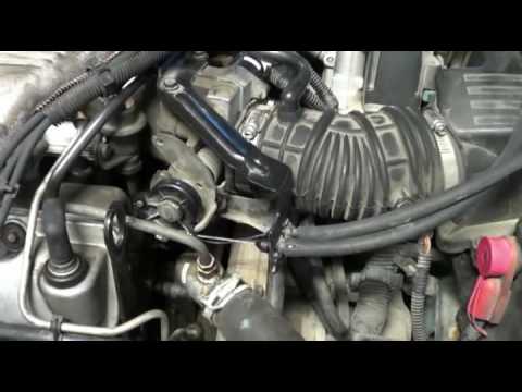 1995 Pontiac Grand Am Throttle Cable Replacement - YouTube gm 4 3 liter engine vacuum diagram 