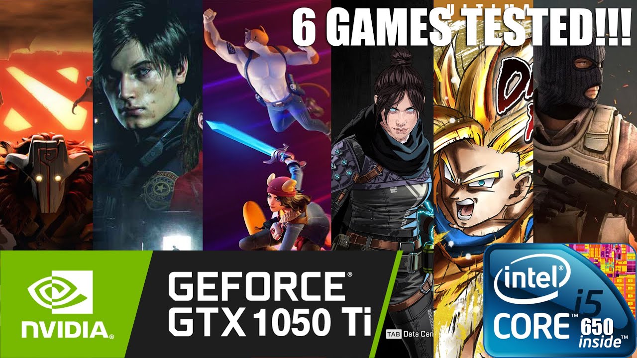 6 GAMES TESTED On Intel Core i5 650 | GTX 1050 TI |
