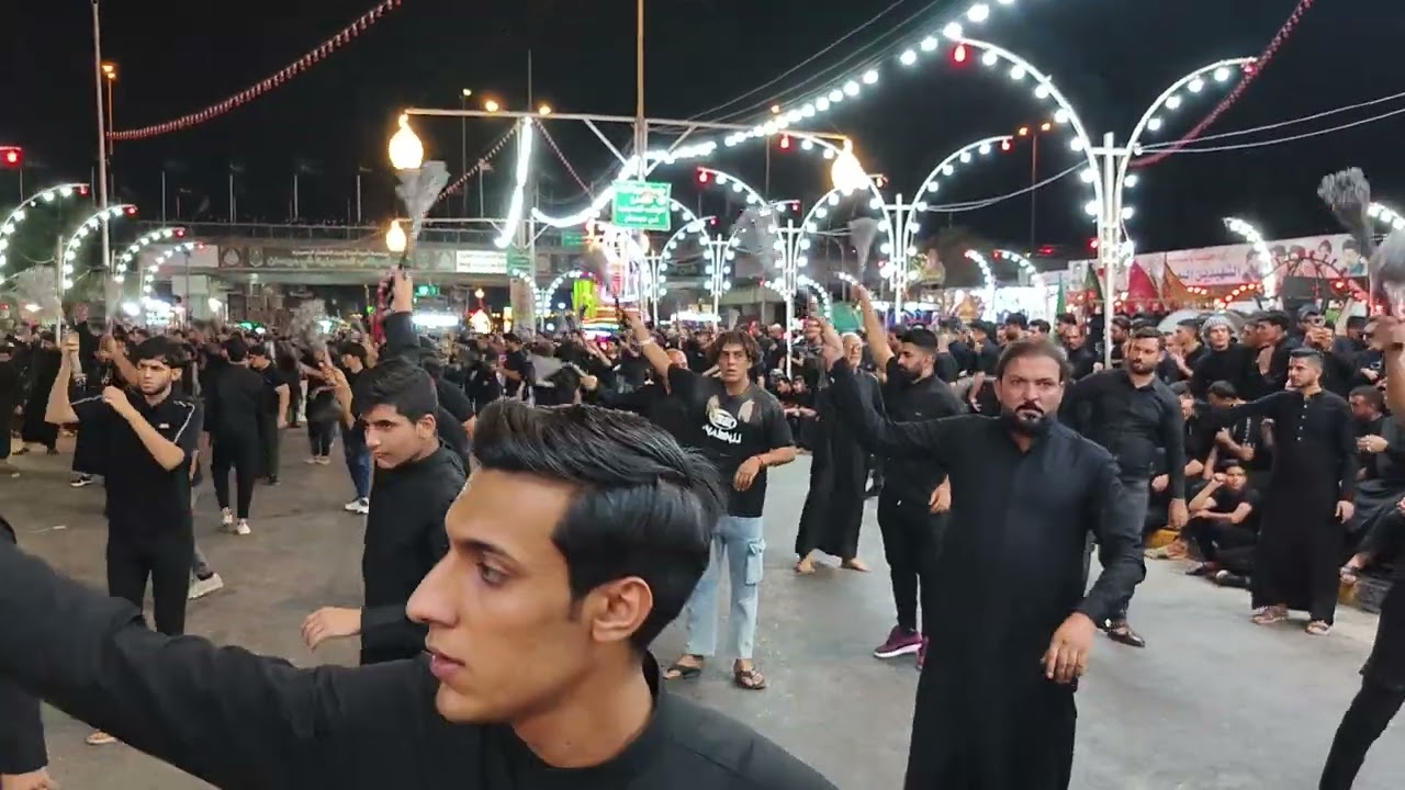 موكب اباتراب أهالي ميسان بمنطقة الجديدة في حي الحسين 2025