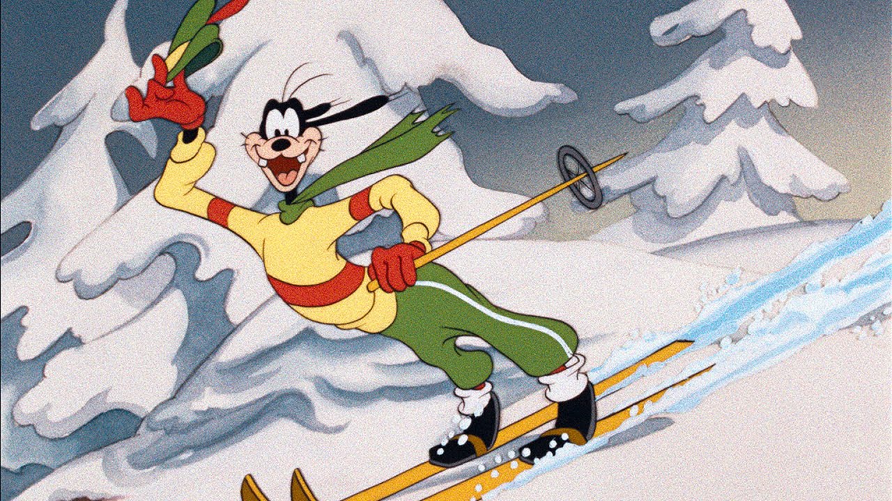 Goofy: el arte de esquiar