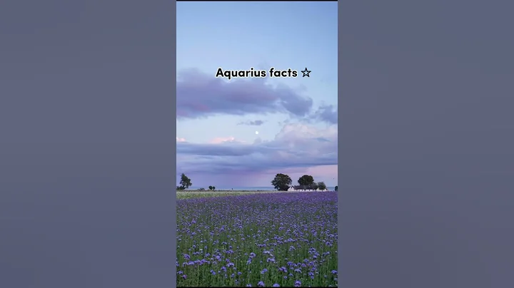 Aquarius facts! like if you love aquarius #fyp #recommended - DayDayNews